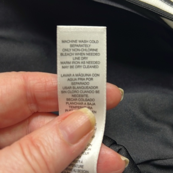 Chico’s Striped Black and White Women's Skirt - Picture 4 of 8